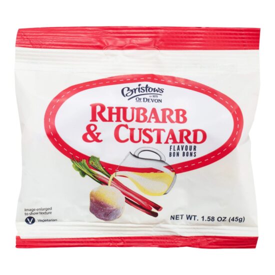 Rhubarb &amp; Custard Bonbons